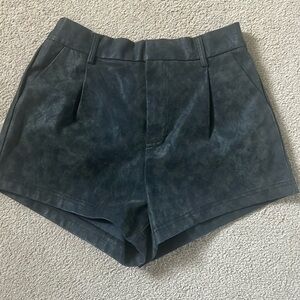 Free People Suede like shorts